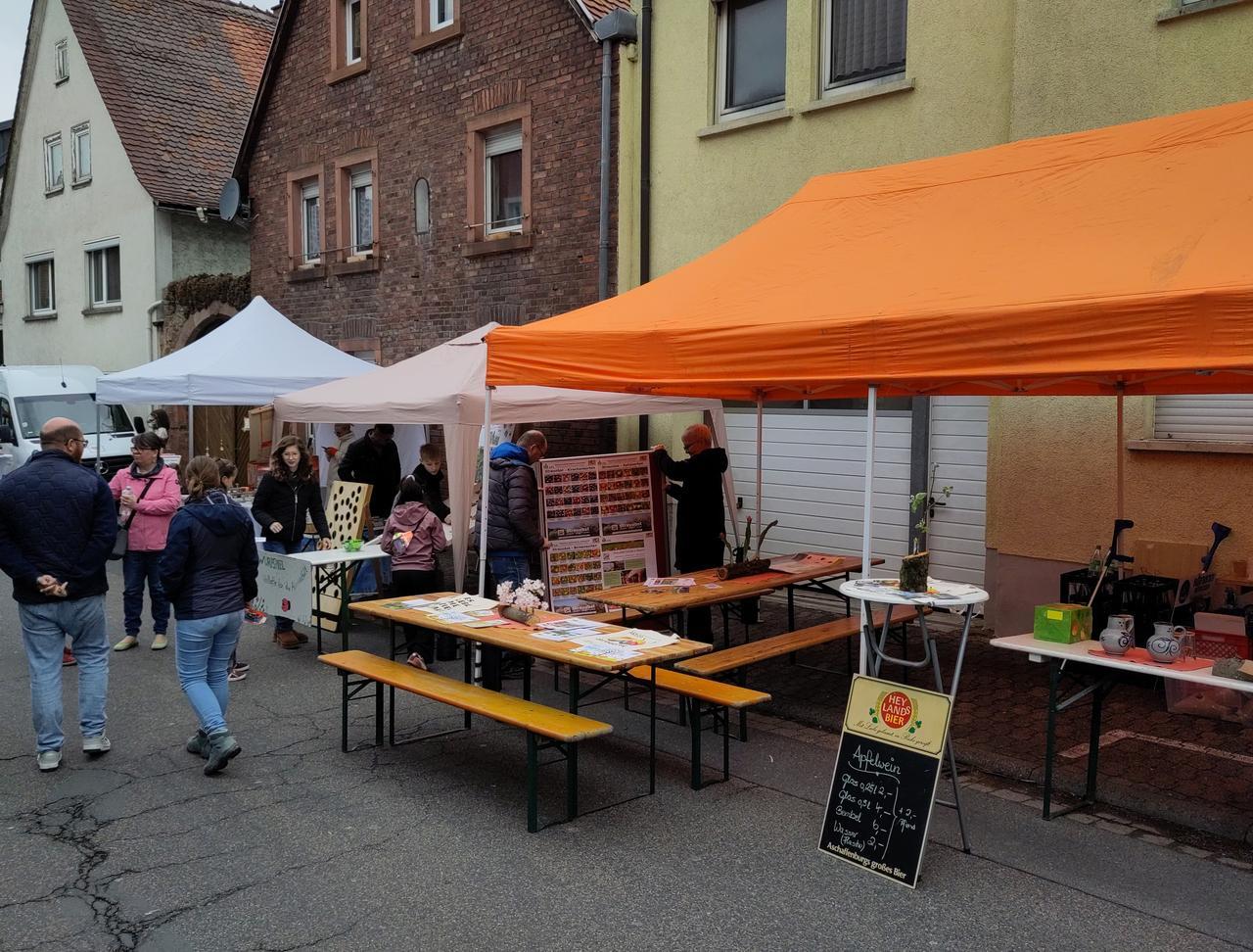 Unser Stand auf dem Frühlingsmarkt
